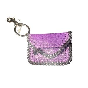 STELLA McCARTNEY  Falabella Keychain - Purple